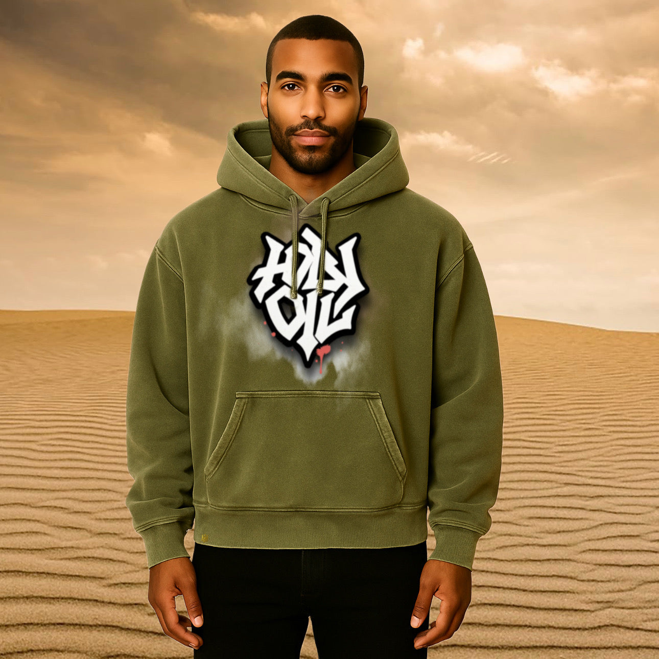 Holy Oil Logo Hoodie
