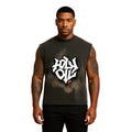 Holy Oil Logo Sleeveless Crop T-Shirt